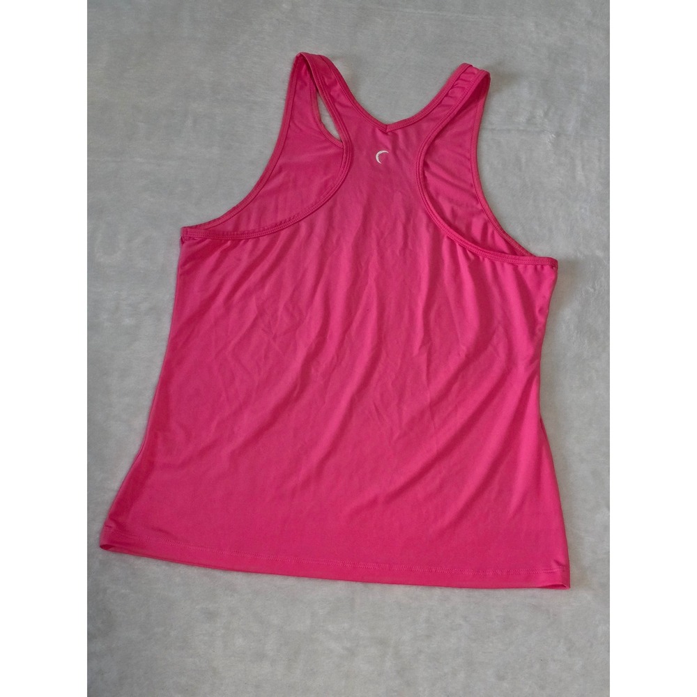 Zyia Active Hot Pink Racerback Workout Tank Top XL Womens Gym Performance Shirt